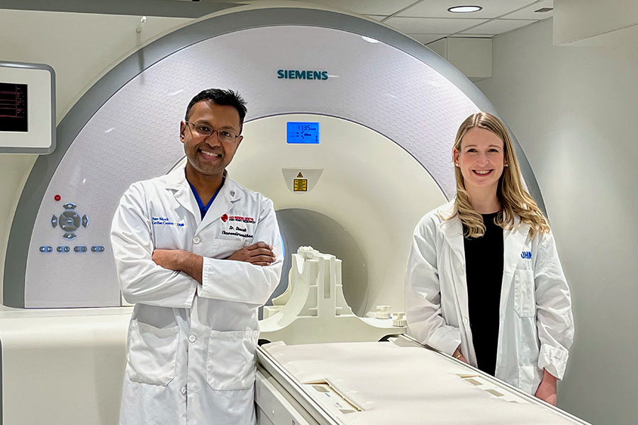 Drs. Dinesh Thavendiranathan and Kate Hanneman