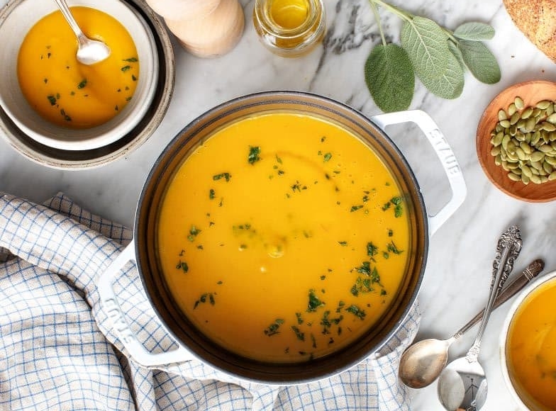 Butternut squash soup