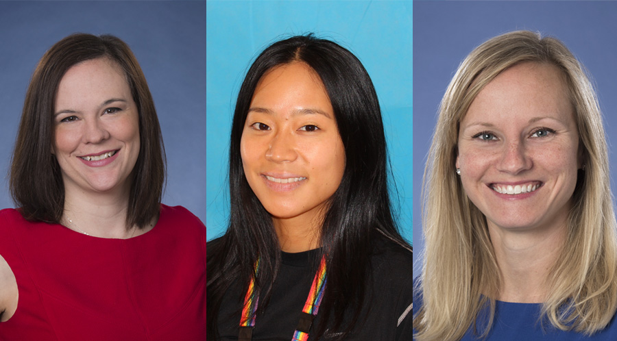 Nurse practitioners on the Toronto Western Hospital Family Health Team, (L to R), Allison Mann, Sae Fukamizu and Christine Bottomley.