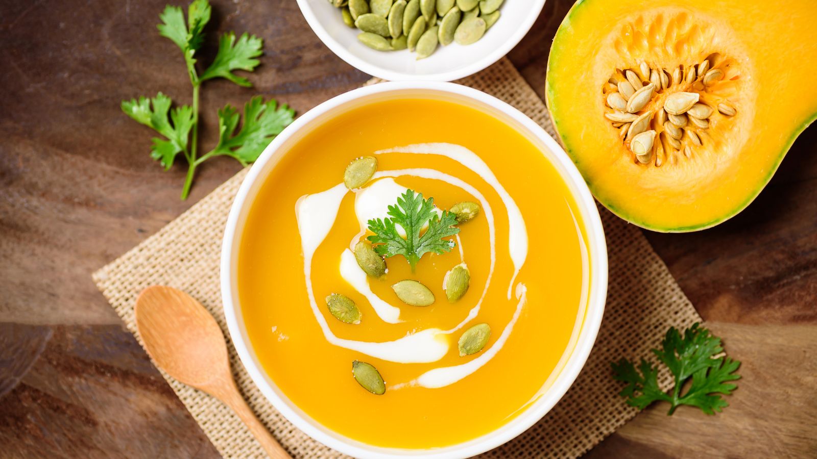 Butternut squash soup