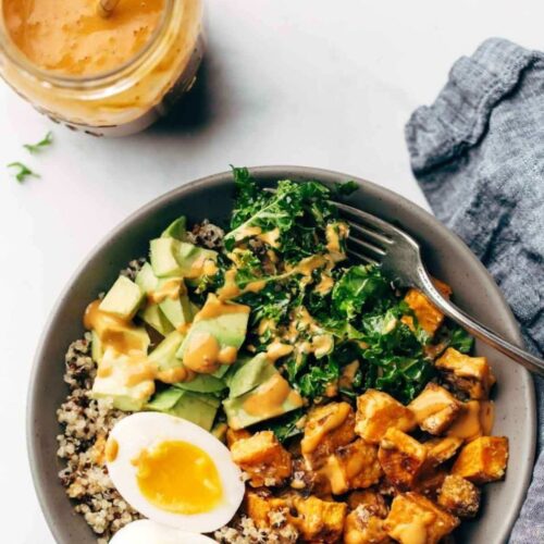 Chipotle tahini bowls