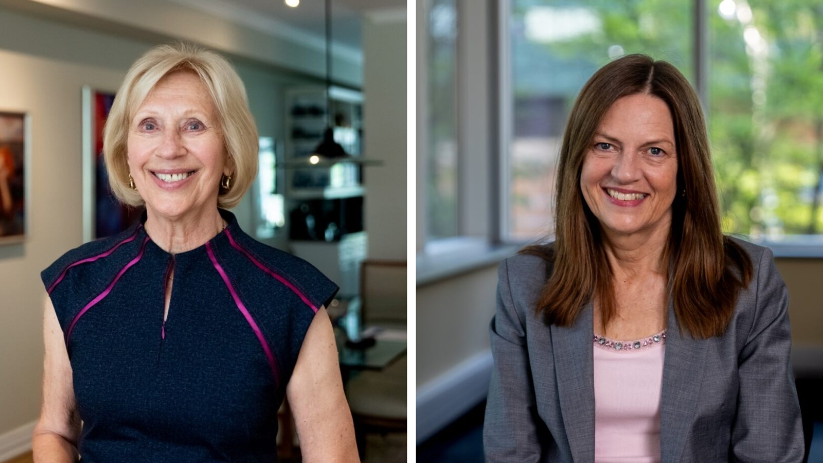Marvi Ricker (L) and Dr. Camilla Zimmermann, Head of the Division of Palliative Care at UHN