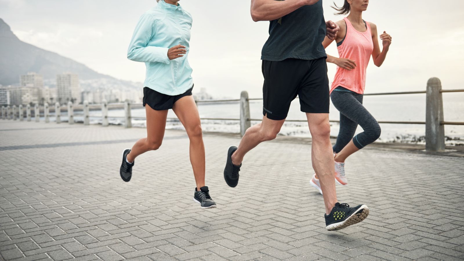 A group running together